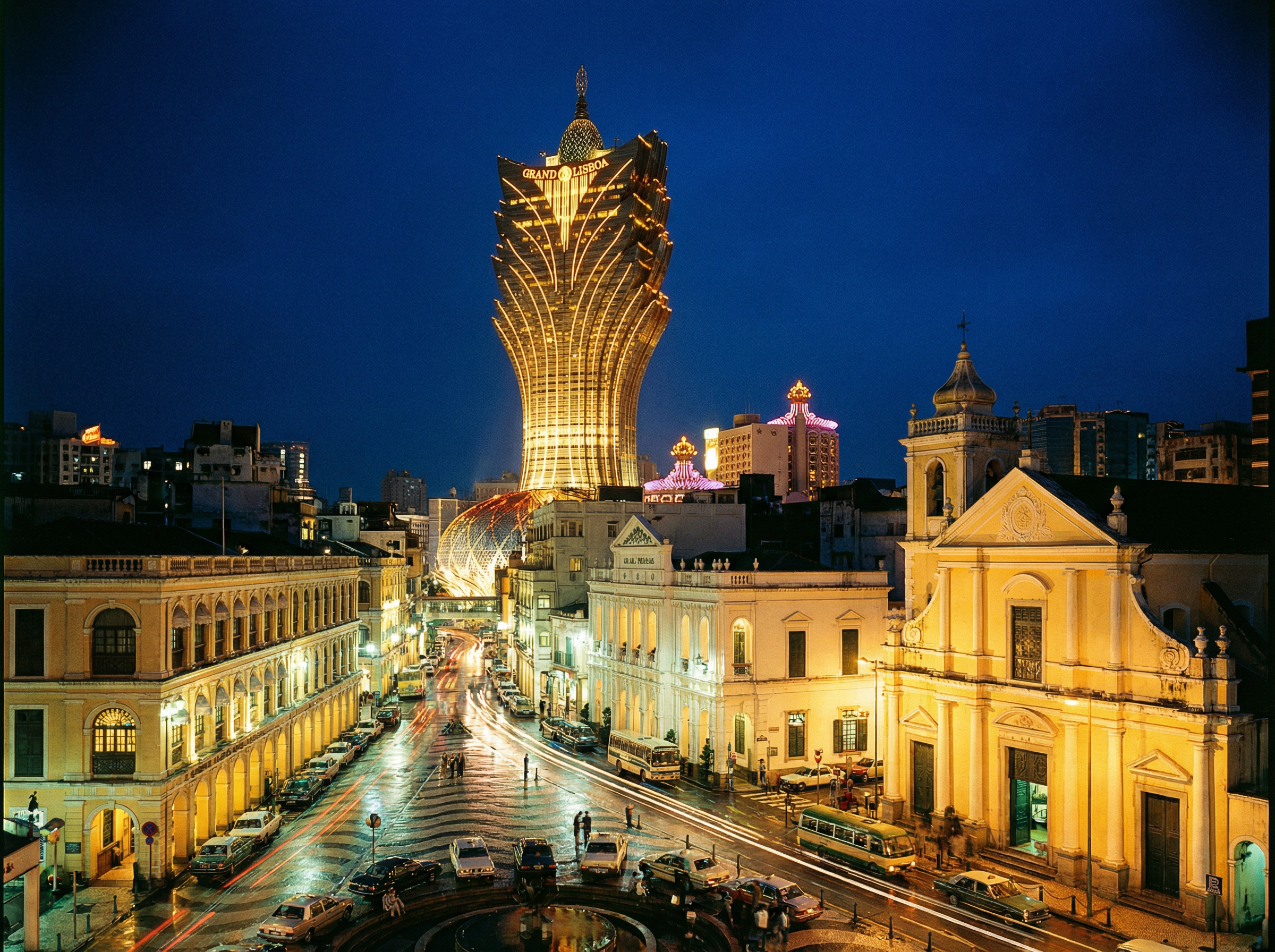 澳门开奖 - 新葡京娱乐场夜景