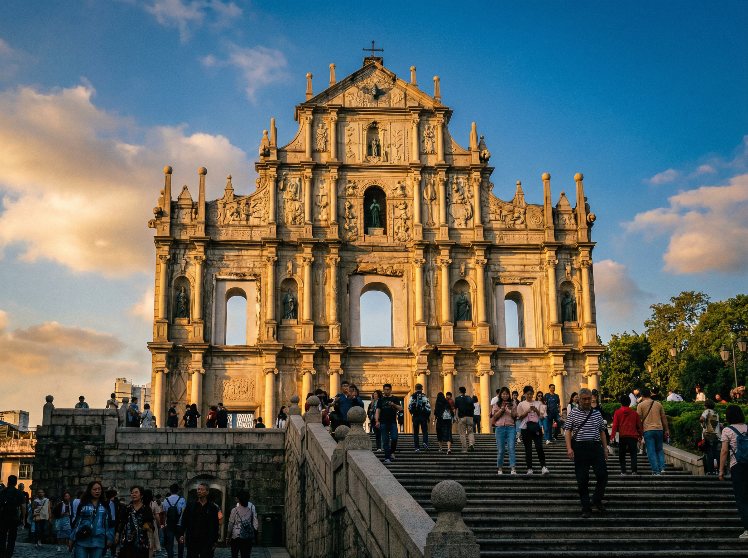 澳门开奖 - 大三巴牌坊历史建筑